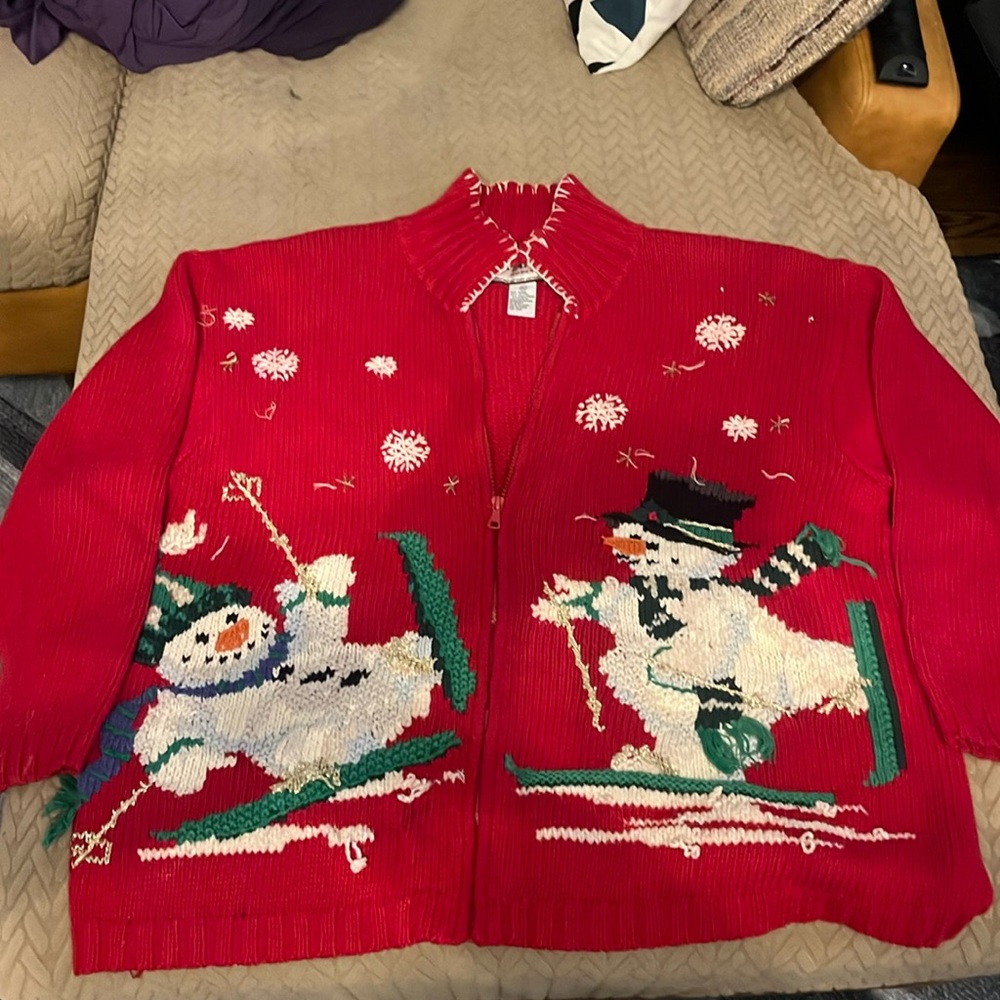 1970’s women’s holiday sweater